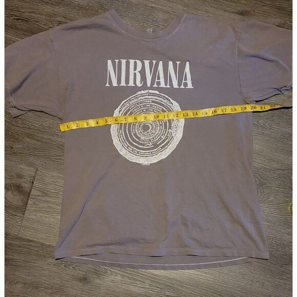 Vintage Nirvana Band Shirt Circles of Hell - Picture 4 of 5